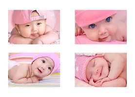 Cute New Born Babies -  Design|Set Of 4 Posters | Unframed (30 Cm X 45 Cm)-thumb2