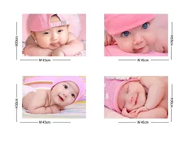 Cute New Born Babies -  Design|Set Of 4 Posters | Unframed (30 Cm X 45 Cm)-thumb3