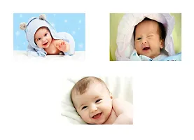 Cute New Born Babies -  Design|Set Of 3 Posters | Unframed (30 Cm X 45 Cm)-thumb2