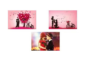 Love is in the Air  -  Design|Set Of 3 Posters | Unframed (30 Cm X 45 Cm)-thumb2