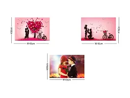 Love is in the Air  -  Design|Set Of 3 Posters | Unframed (30 Cm X 45 Cm)-thumb3