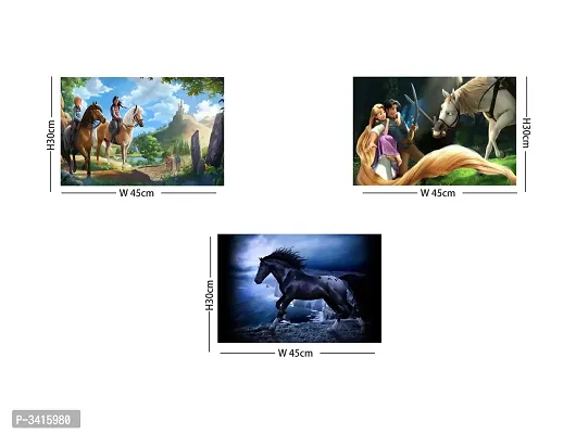 Disney Princess Rapunzel -  Design|Set Of 3 Posters | Unframed (30 Cm X 45 Cm)-thumb4