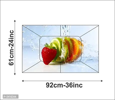 Waterproof Kitchen Fruits Wallpaper/Wall Sticker Multicolour - Kitchen Wall Coverings Area (61Cm X92Cm)-thumb4