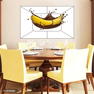 Waterproof Kitchen Banana with chocolate wall sticker Wallpaper/Wall Sticker Multicolour - Kitchen Wall Coverings Area (61Cm X92Cm)-thumb2