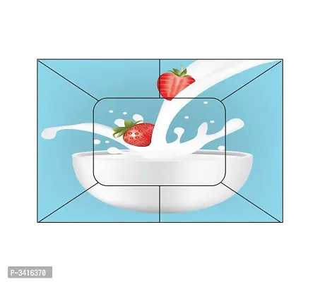 Waterproof Kitchen Milky strawberries wall sticker Wallpaper/Wall Sticker Multicolour - Kitchen Wall Coverings Area (61Cm X92Cm)-thumb3