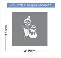 Premium Krishna Decorative Wall Sticker-thumb3