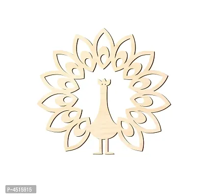 Premium Standing Peacock Wooden Wall Hanging For Decoration Diy Products _Wco213-thumb0