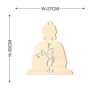 Premium Buddha Inside Krishna Wooden Wall Hanging For Decoration Diy Products _Wco217-thumb3