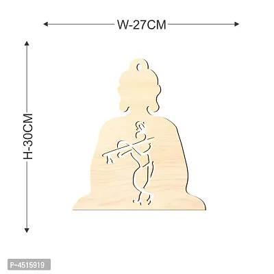 Premium Buddha Inside Krishna Wooden Wall Hanging For Decoration Diy Products _Wco217-thumb4