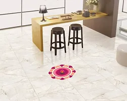 Premium Floral Rangoli Combo Sticker For Diwali With Lotus And Kalash _As547-thumb2