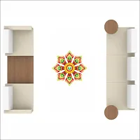 Premium Floral Rangoli Combo Sticker For Diwali With Diyas And Kalash _As589-thumb2