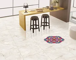 Premium Floral Rangoli Combo Sticker For Diwali With Kalash And Lotus _As598-thumb2