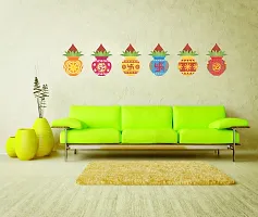 Premium Decorative Kalash Wall Sticker Item Size: 62cm X71cm-thumb1