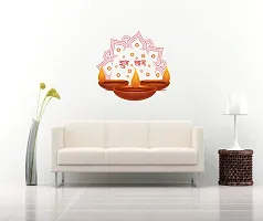 Premium Subh Labh Wall Sticker Item Size: 68cm X72cm-thumb2