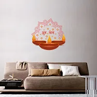 Premium Subh Labh Wall Sticker Item Size: 68cm X72cm-thumb1