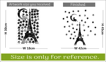 Paris Acrylic 3D Mirror Wall Sticker-thumb3