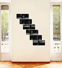 Abstract Design Acrylic 3D Mirror Wall Sticker-thumb1