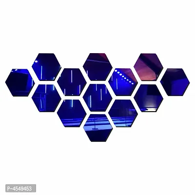 Acrylic 3D Hexagon  Acrylic Mirror Wall Sticker