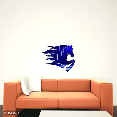 Acrylic Stunning Horse 3D Acrylic Mirror Wall Sticker-thumb4