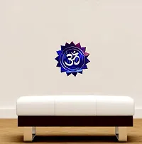 Acrylic Decorative Om 3D Acrylic Mirror Wall Sticker-thumb3