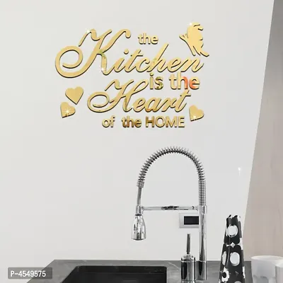 Acrylic 3D Kitchen Quotes Mirror Wall Sticker-thumb2
