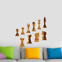 Chess Acrylic 3D Mirror Wall Sticker-thumb2