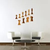 Chess Acrylic 3D Mirror Wall Sticker-thumb1