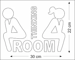 Acrylic Room Thinking 3D Acrylic Mirror Wall Sticker-thumb3