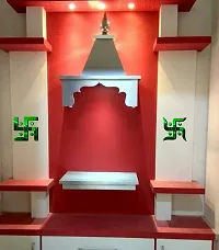 Acrylic Swastik 3D Acrylic Mirror Wall Sticker-thumb2