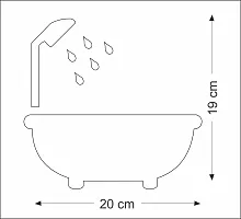 Acrylic Bathing Room  3D Acrylic Mirror Wall Sticker-thumb3