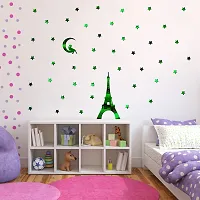 Paris Acrylic 3D Mirror Wall Sticker-thumb2