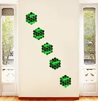 Abstract Design Acrylic 3D Mirror Wall Sticker-thumb2