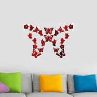 Beautiful Butterflies Acrylic 3D Mirror Wall Sticker-thumb2