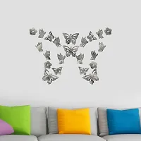 Beautiful Butterflies Acrylic 3D Mirror Wall Sticker-thumb2