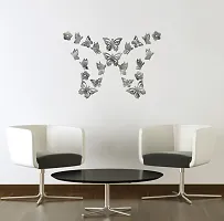 Beautiful Butterflies Acrylic 3D Mirror Wall Sticker-thumb1