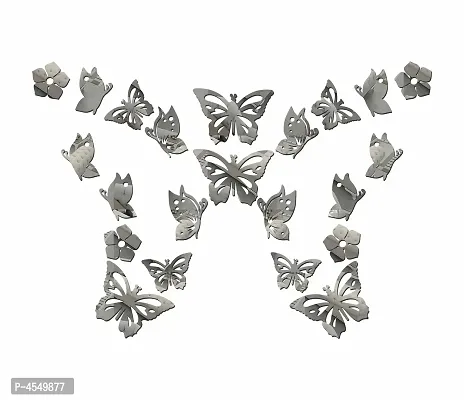 Beautiful Butterflies Acrylic 3D Mirror Wall Sticker