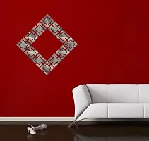 Abstract Design Acrylic 3D Mirror Wall Sticker-thumb2