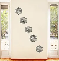 Abstract Design Acrylic 3D Mirror Wall Sticker-thumb2