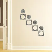 Abstract Design Acrylic 3D Mirror Wall Sticker-thumb1