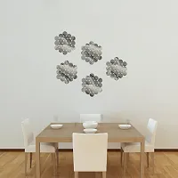 Abstract Design Acrylic 3D Mirror Wall Sticker-thumb1