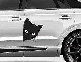 Cat - B Sides, Windows, Bumper, Hood Car Sticker-thumb2