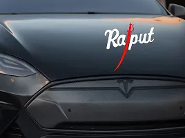 RAJPUT - B Sides, Windows, Bumper, Hood Car Sticker-thumb1