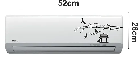 Birds On A Branch Decorative AC Sticker-thumb2