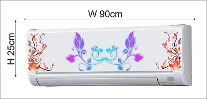 Flower Decorative AC Sticker-thumb2