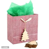 Paintable Christmas Tree Wooden Laser Cut Decoration For Kids-thumb1