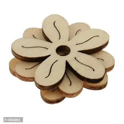 Flower Wooden Laser Cut Decoration-thumb0