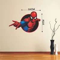 Decor Kafe Spiderman Wall Sticker | Decorative Wall Sticker for Living Room, Bedroom, Office, Hall and Home Decor _AS646-thumb2