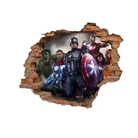 Decor Kafe Avengers Sticker | Wall Sticker for Living Room/Bedroom/Office and All Decorative Stickers_AS655-thumb1