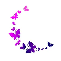 Beautiful Butterfly Wall Sticker ( PVC Vinyl, 87 X 82 )-thumb2