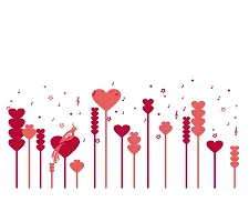 Hearts for My Sweet Love' Wall Stickernbsp; ( PVC Vinyl, 60 X 131 )-thumb2